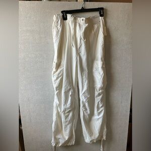 Aeropostale parachute pants. White. NWT. Size S.